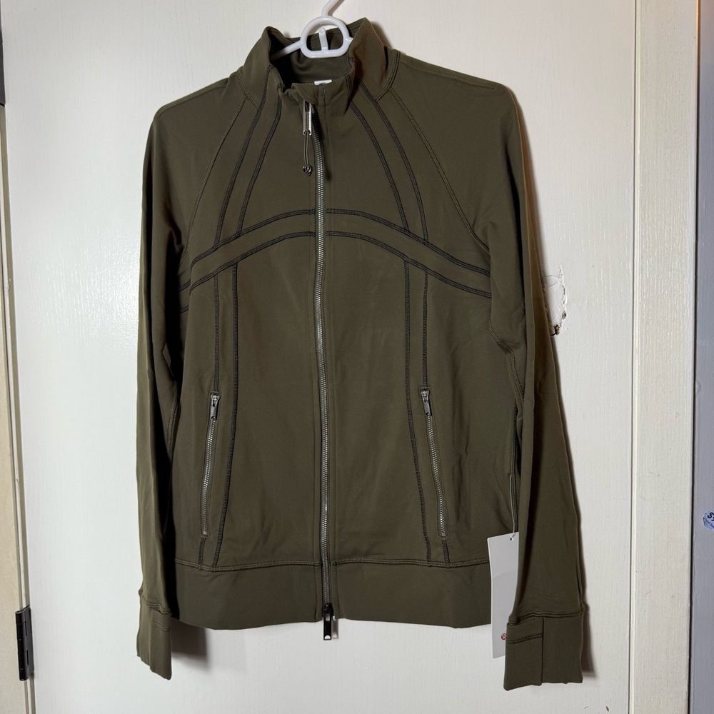 Lululemon Define Track Jacket *Luon color OVBR/BLK